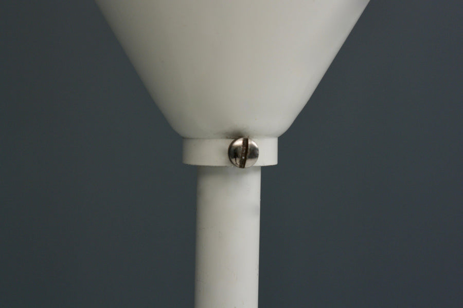 Set of 4 Mathieu Mategot for Holophane Ceiling Lamps in Metal and Glass, 1950's