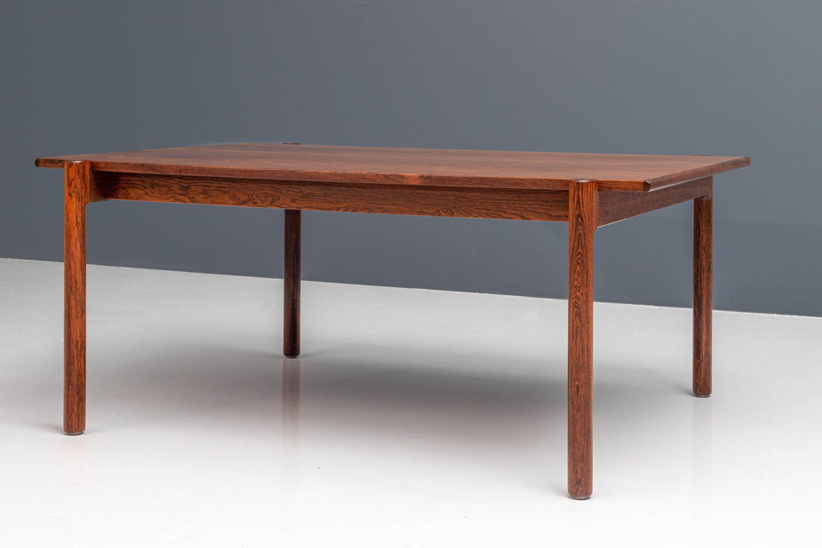 Coffee Table '547' by Kurt Østervig in Rosewood, Denmark, 1970's