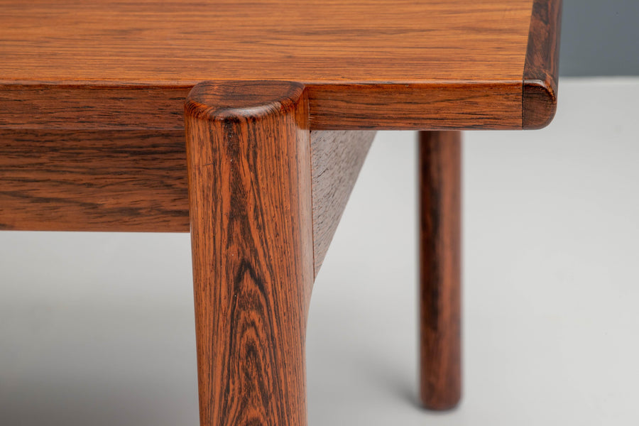 Coffee Table '547' by Kurt Østervig in Rosewood, Denmark, 1970's