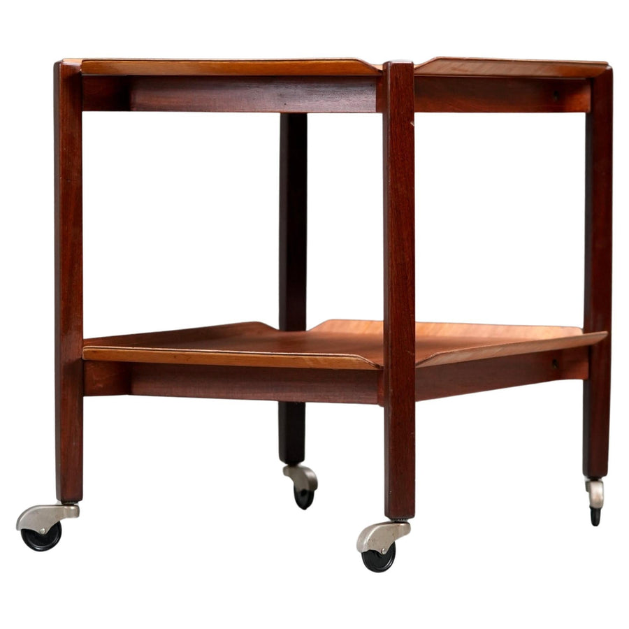 Bar Trolley Model PT10 in Teak by Cees Braakman for Pastoe, 1960's