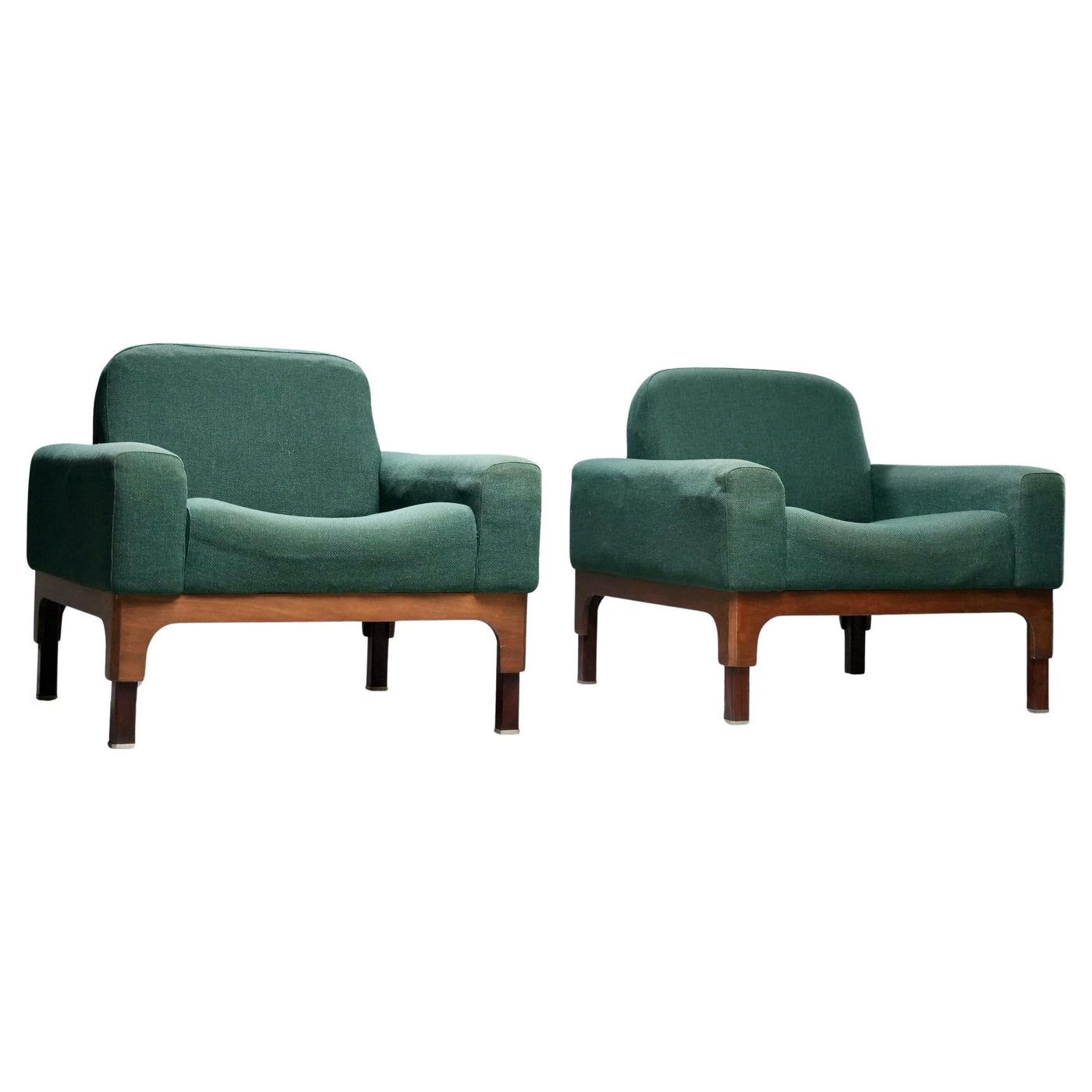 Set of 2 'Romantica' Chairs by Piero Ranzani for Elam, Italy, 1960's