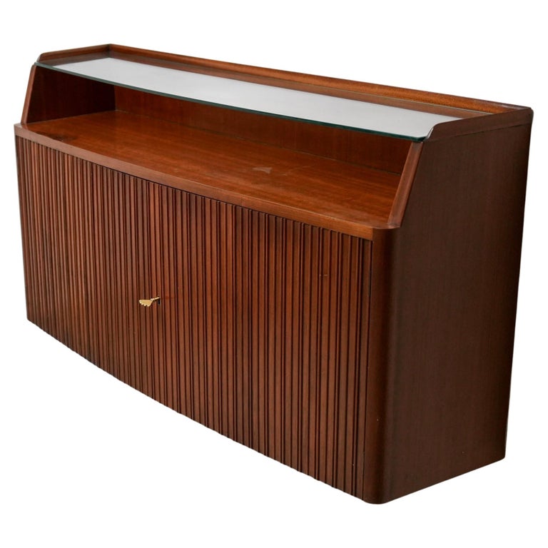 Wall Mounted Credenza by Paolo Buffa for Serafino Arrighi, Italy, 1950's